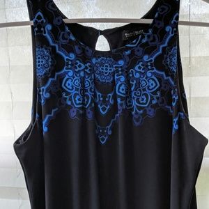 WHBM size medium black shift dress